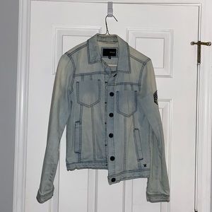 Acid Wash Hurley Jean Jacket